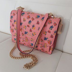 Coach Klare Crossbody With Mini Vintage Rose Print